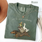Comfort Colors® "Off To Cause A Kerfuffle" Shirt | Funny Retro Graphic Tee