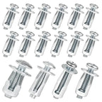 30 Piece Heavy-Duty Carbon Steel Rivet Nut Set – M4, M5 & M6