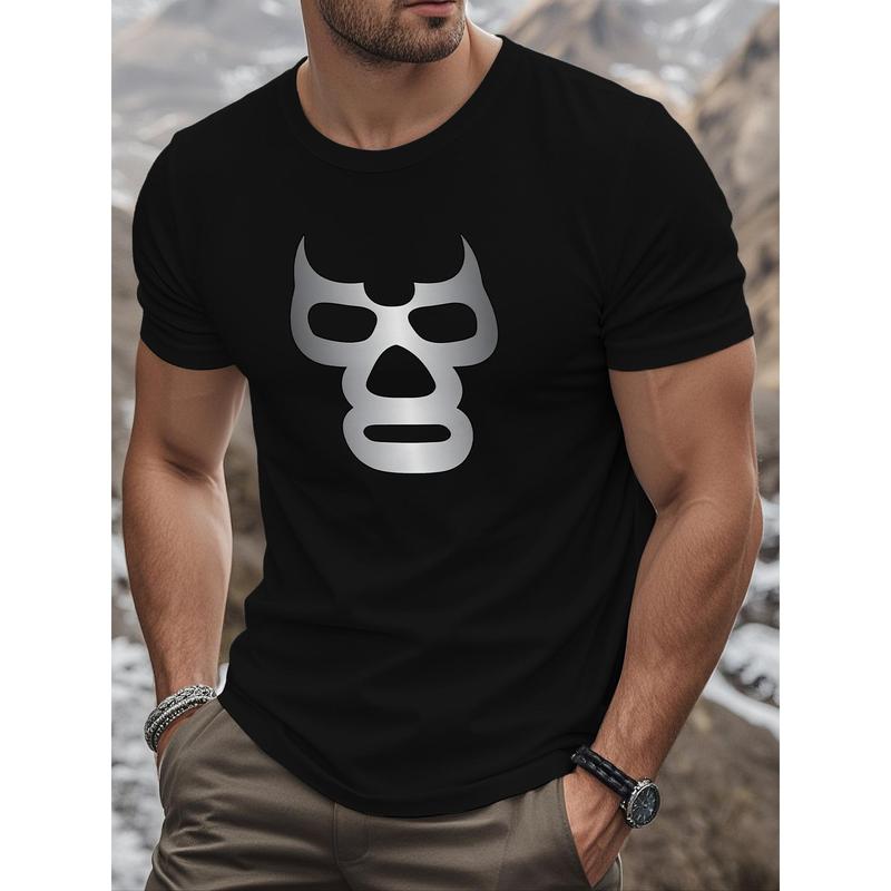 Casual Full-Print Short Sleeve T-Shirt - Breathable Summer Streetwear