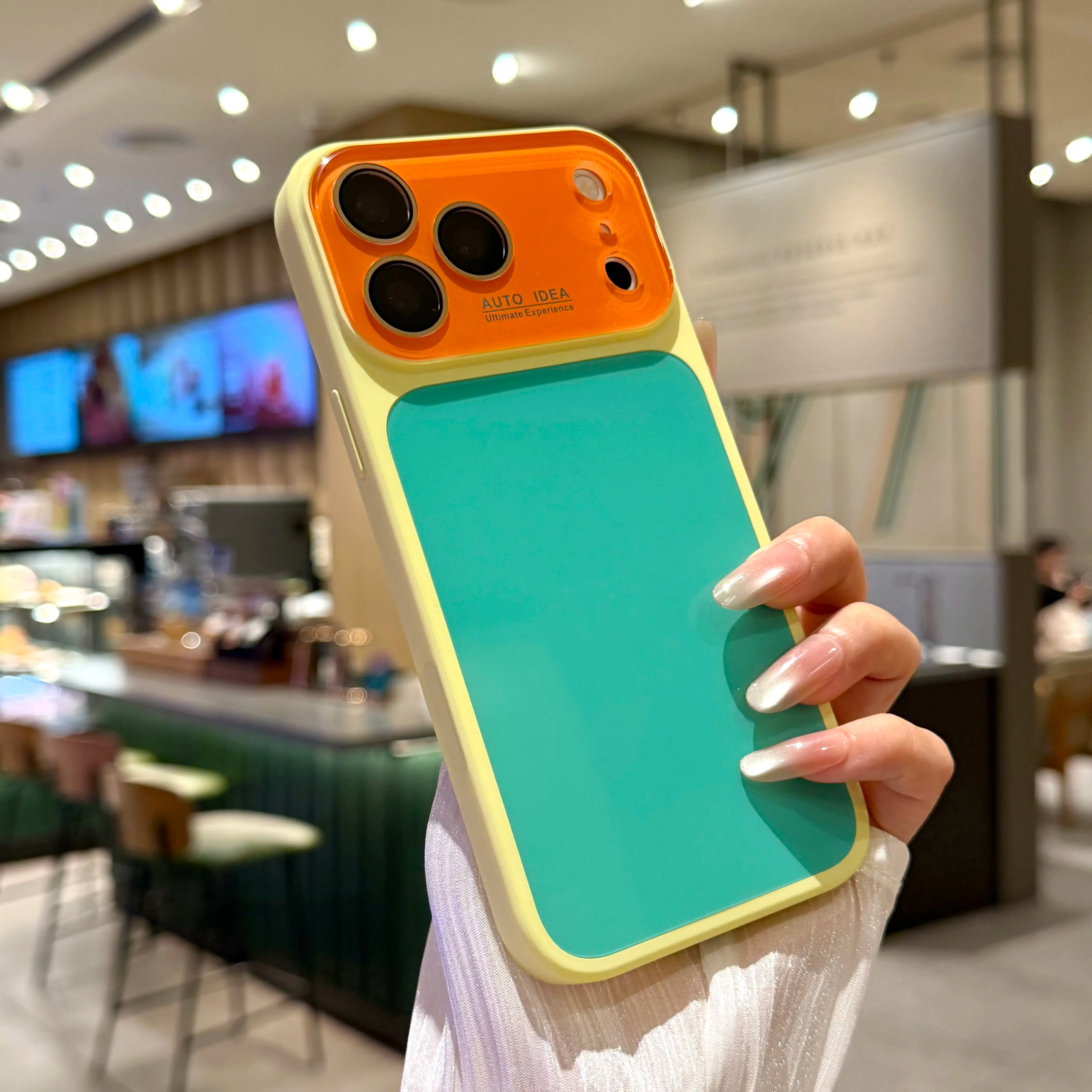 Dopamine Candy-Color Matte Case – High-End Full-Edge Protective Cover for iPhone 17 Pro Max