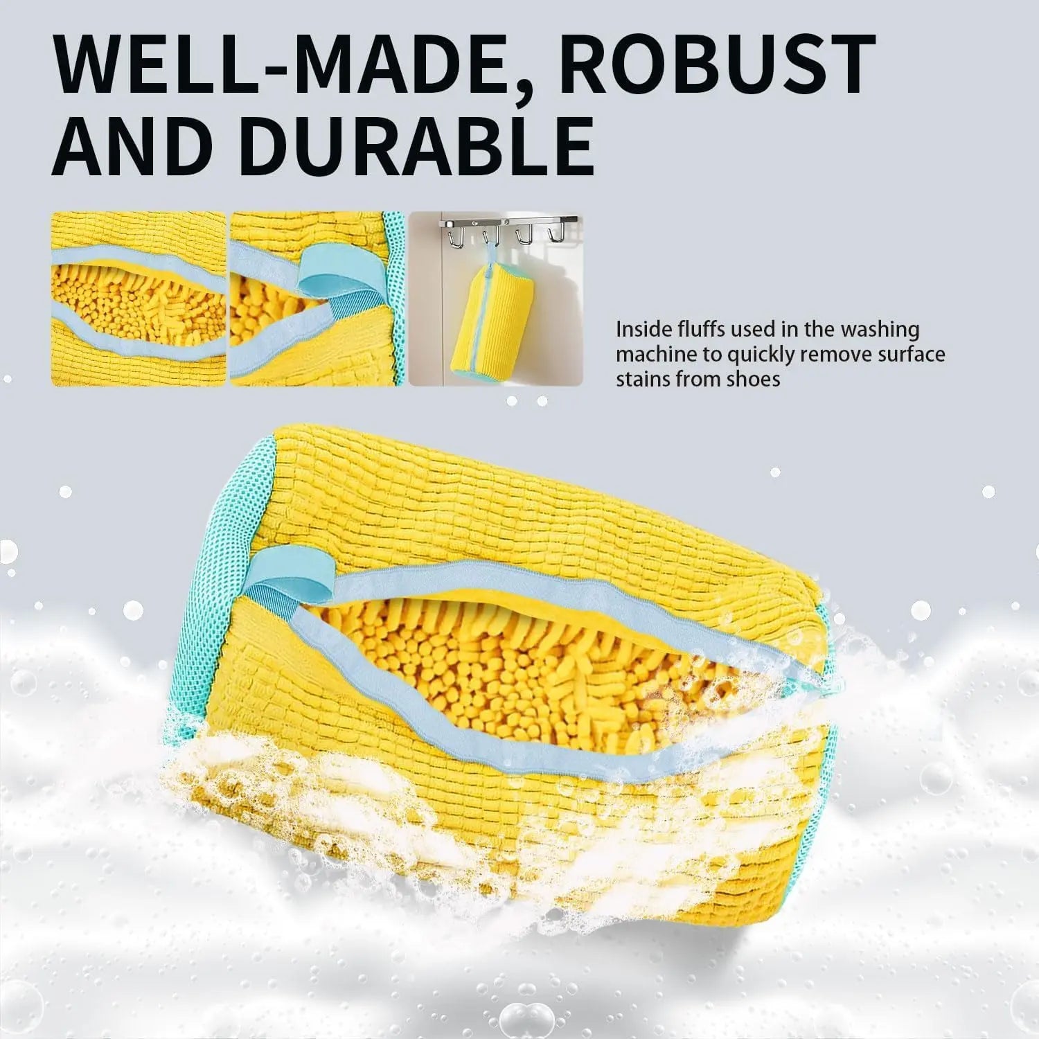 Protective Mesh Laundry Shoe Washing Bag for Washing Machines