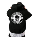 "Certified Whiteboy" Skull Hoodie | Edgy Streetwear Graphic Pullover