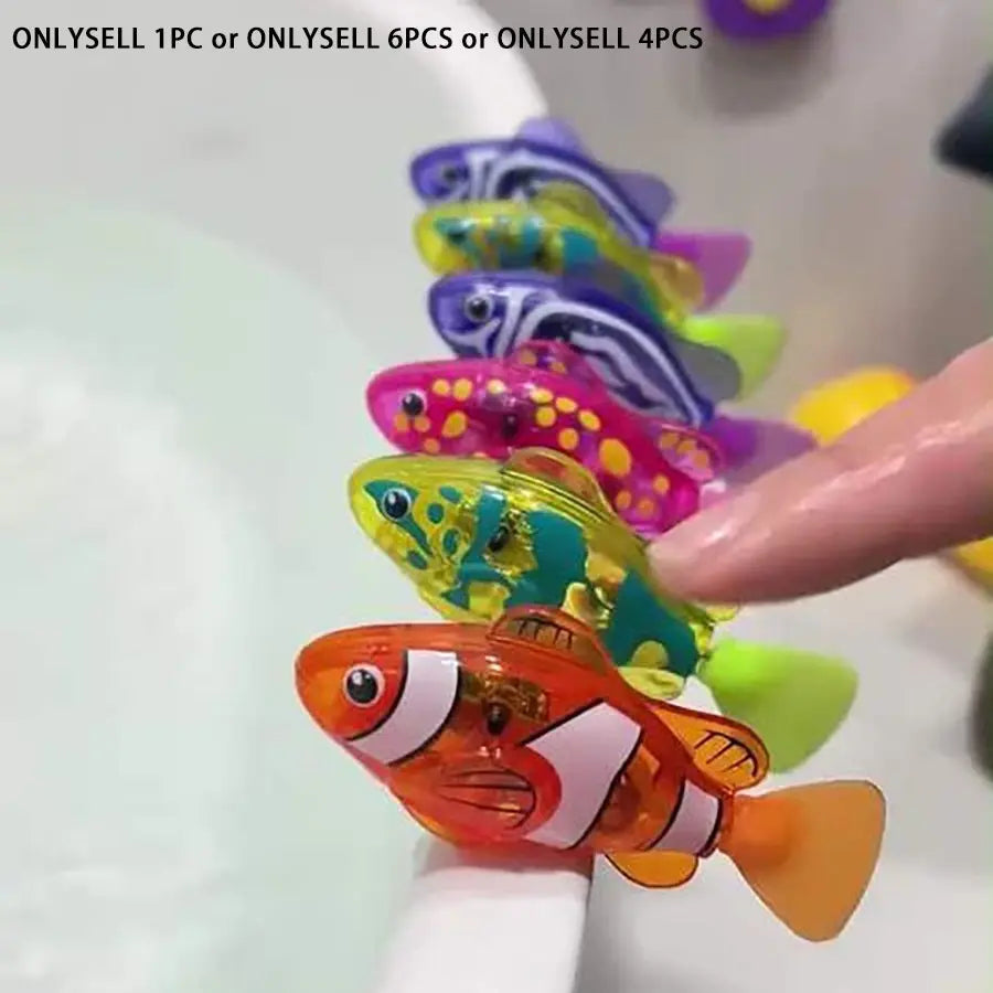 Light-Sensing Robotic Swimming Clownfish Toy