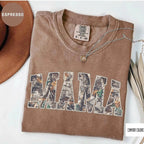 "Camo Mama" Comfort Colors® Tee: Unique Hunting Inspired Mother's Day Gift