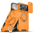 MagSafe Case with Slide Camera Cover & Ring Kickstand – Military Grade Shockproof for iPhone 17 Pro Max