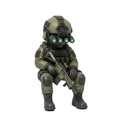 Mini Hardcore Tactical Special Forces Figure – Night Vision Military Desk Decor