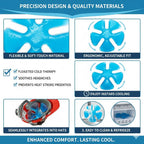 Reusable Cooling Gel Ice Packs – Cold Therapy Inserts for Hard Hats & Sun Hats