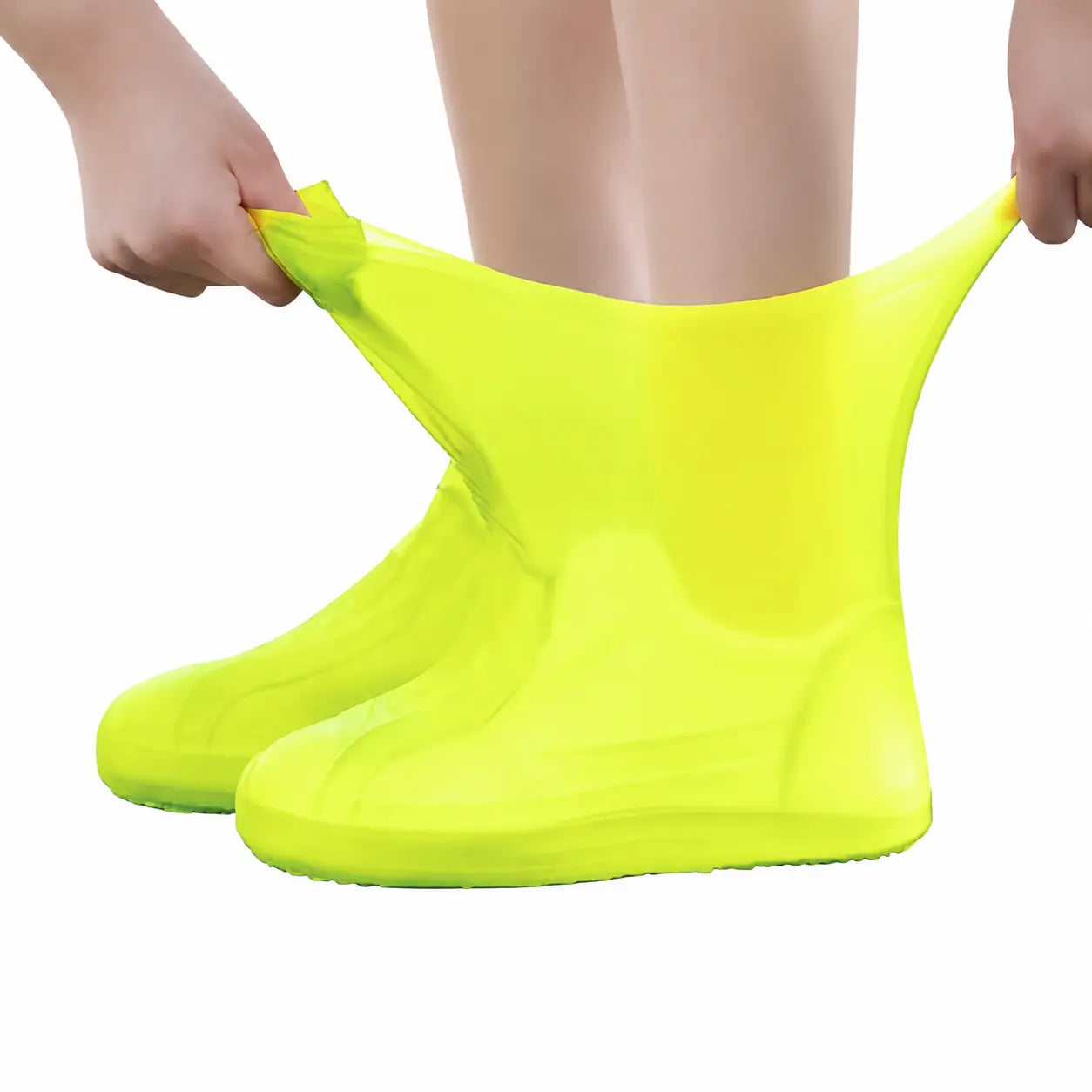 Waterproof Thickened Stretch Shoe Covers – Anti-Slip Wear-Resistant Overshoes for Rainy Days