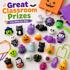 Halloween Mochi Squishies Kit – Mini Spooky Party Favors & Trick-or-Treat Bag Fillers