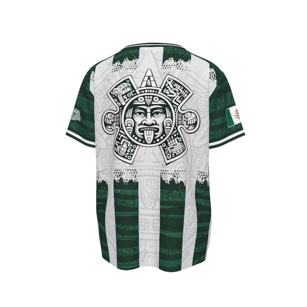 2026 Mexico Aztec Calendar All-Over Print Soccer Jersey