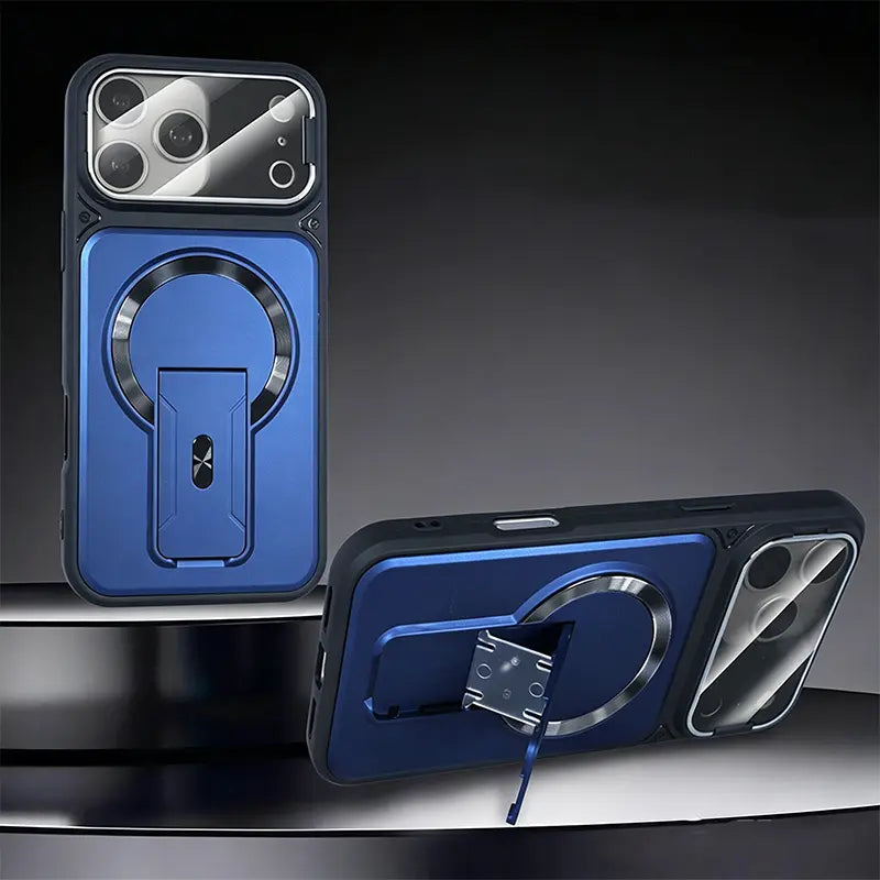 iPhone Multifunctional Case with Invisible Stand & Camera Shield