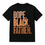 Men's Cotton Round Neck Graphic T-Shirt | Casual Summer Outdoor Top & Father's Day Gift