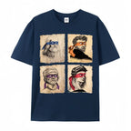 "Italian Artists" TMNT Graphic Tee: Heavyweight Oversized Men's Streetwear