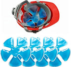 Reusable Cooling Gel Ice Packs – Cold Therapy Inserts for Hard Hats & Sun Hats