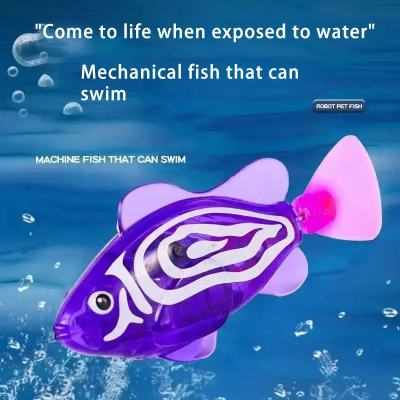 Light-Sensing Robotic Swimming Clownfish Toy