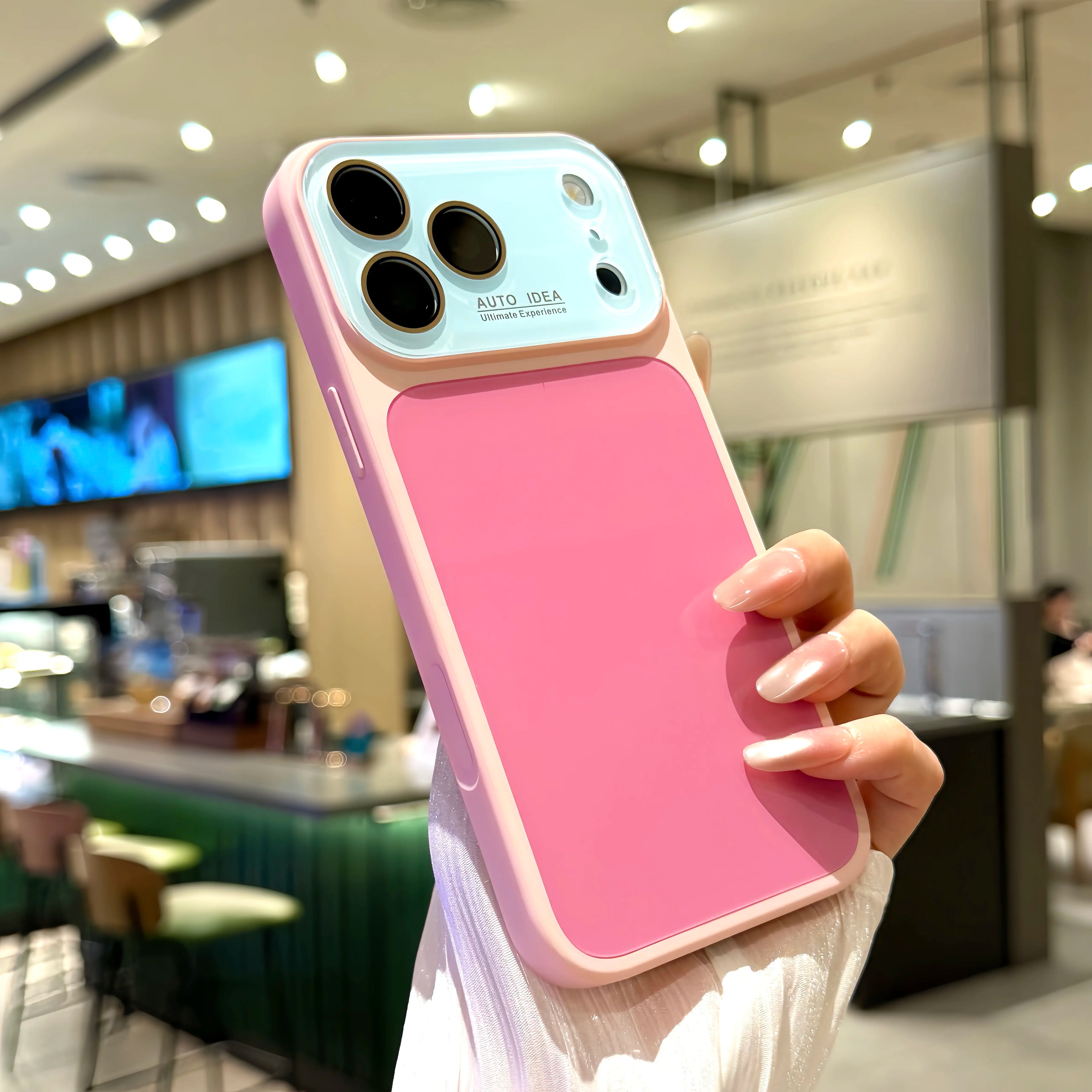 Dopamine Candy-Color Matte Case – High-End Full-Edge Protective Cover for iPhone 17 Pro Max