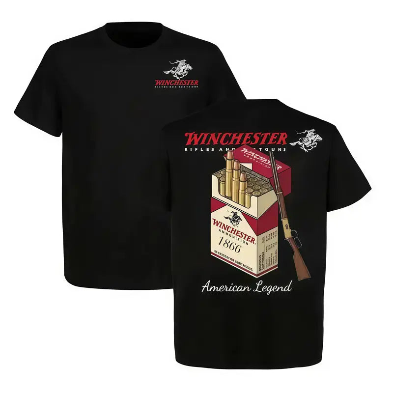 Winchester "American Legend" Shirt | 1866 Ammo Box & Lever Action Tee