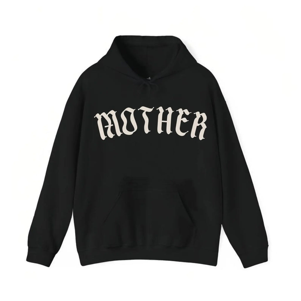Old English "Mother" Gothic T-Shirt | Alternative Metalcore Aesthetic Tee