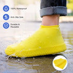 Waterproof Thickened Stretch Shoe Covers – Anti-Slip Wear-Resistant Overshoes for Rainy Days