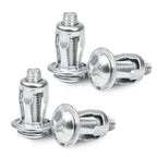 30 Piece Heavy-Duty Carbon Steel Rivet Nut Set – M4, M5 & M6