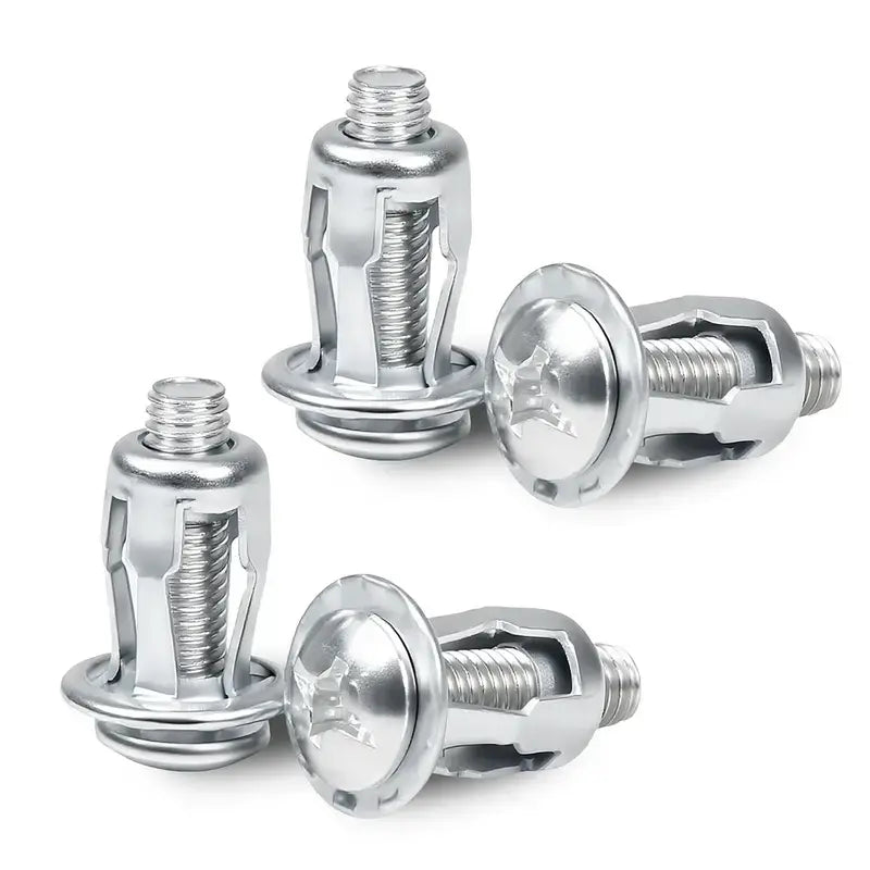 30 Piece Heavy-Duty Carbon Steel Rivet Nut Set – M4, M5 & M6