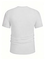Men's Trendy 3D Muscle Print Short Sleeve T-Shirt – Comfortable Casual Streetwear Crew Neck