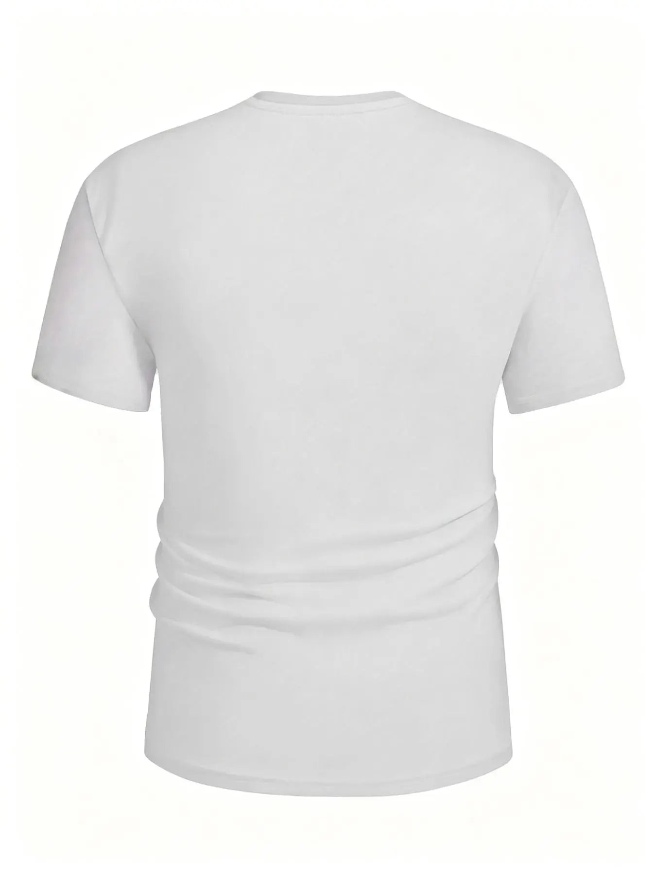 Men's Trendy 3D Muscle Print Short Sleeve T-Shirt – Comfortable Casual Streetwear Crew Neck