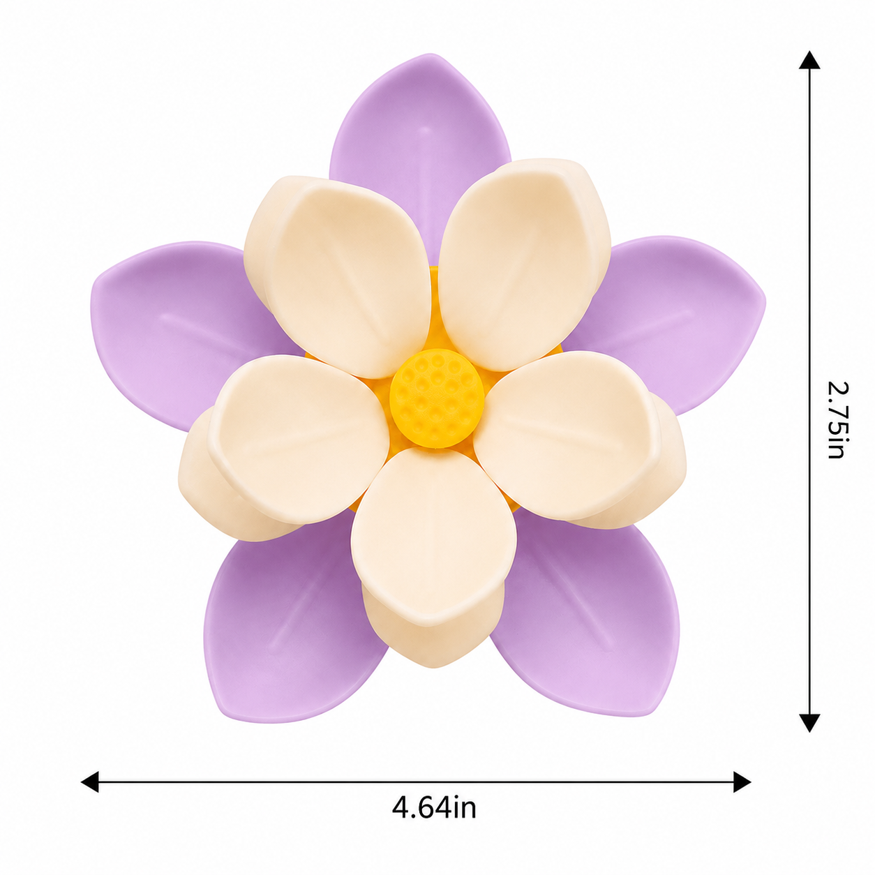 Lotus Magnetic Chip Clips Set – Cute Food Sealing Bag Clips with Fridge Organizer Base