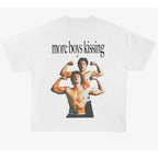 More Boys Kissing Shirt Heated Rivalry 90s Bootleg Tee Featuring Rozanov and Hollander Graphic Design