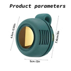 Portable Mini Bladeless Waist/Shirt Clip-On Fan | 3-Speed Silent Personal Fan for Outdoor, Sports & Summer Gifting