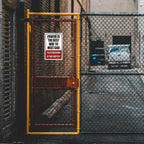 Funny "No Trespassing" Metal Sign | Durable Private Property Warning