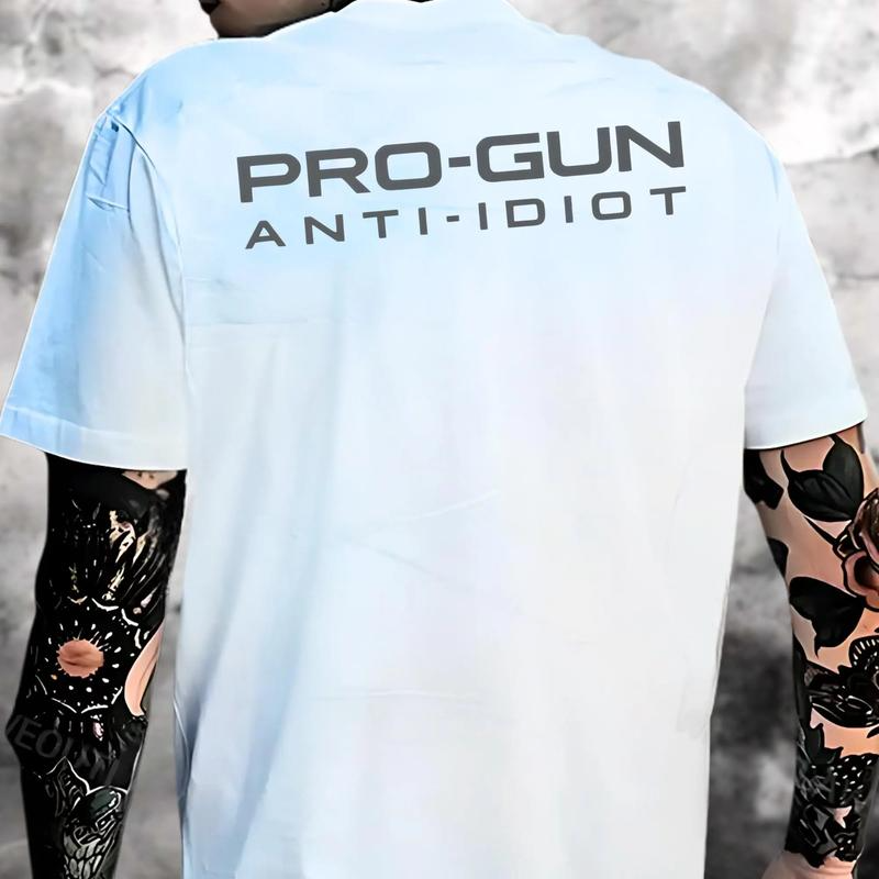 Pro-Gun Anti-Idiot T-Shirt, Sweatshirt & Hoodie – 2A Patriot Apparel for Men