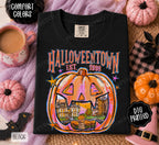 Halloweentown Comfort Colors Vintage Shirt – Trendy Women's Fall Spooky Graphic Tee