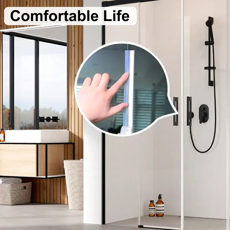 16.4Ft Door Weather Stripping (1.38in Width) – Self-Adhesive Insulation Draft Stopper Seal Strip
