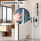 16.4Ft Door Weather Stripping (1.38in Width) – Self-Adhesive Insulation Draft Stopper Seal Strip