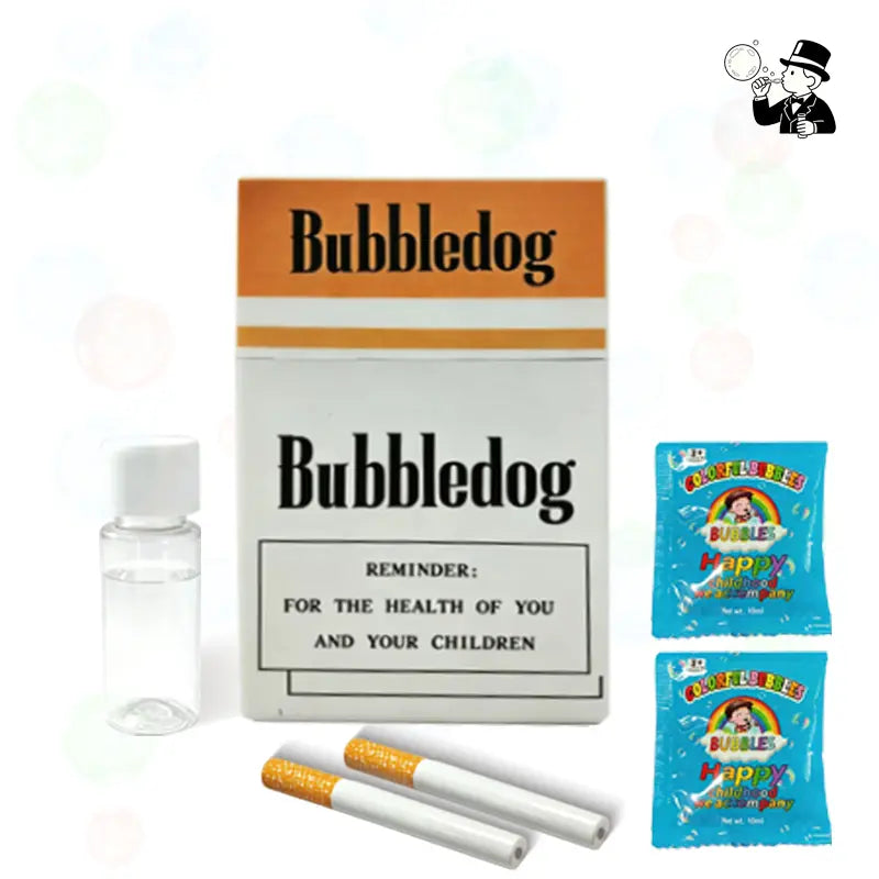 Summer Vibes Bubble Cigarette Stress Relief Toy - Mini Bubble Blower Gift for Birthday & Holiday Parties