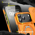 MagSafe Case with Slide Camera Cover & Ring Kickstand – Military Grade Shockproof for iPhone 17 Pro Max