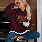 Embroidered Hawkins Indiana 1983 Sweatshirt | Vintage Aesthetic Crewneck