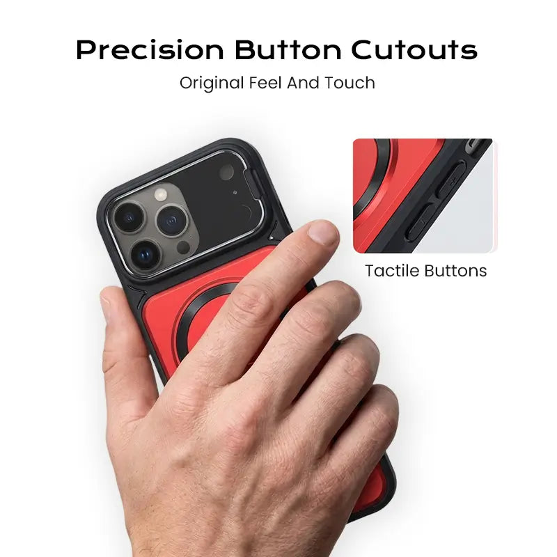 iPhone Multifunctional Case with Invisible Stand & Camera Shield