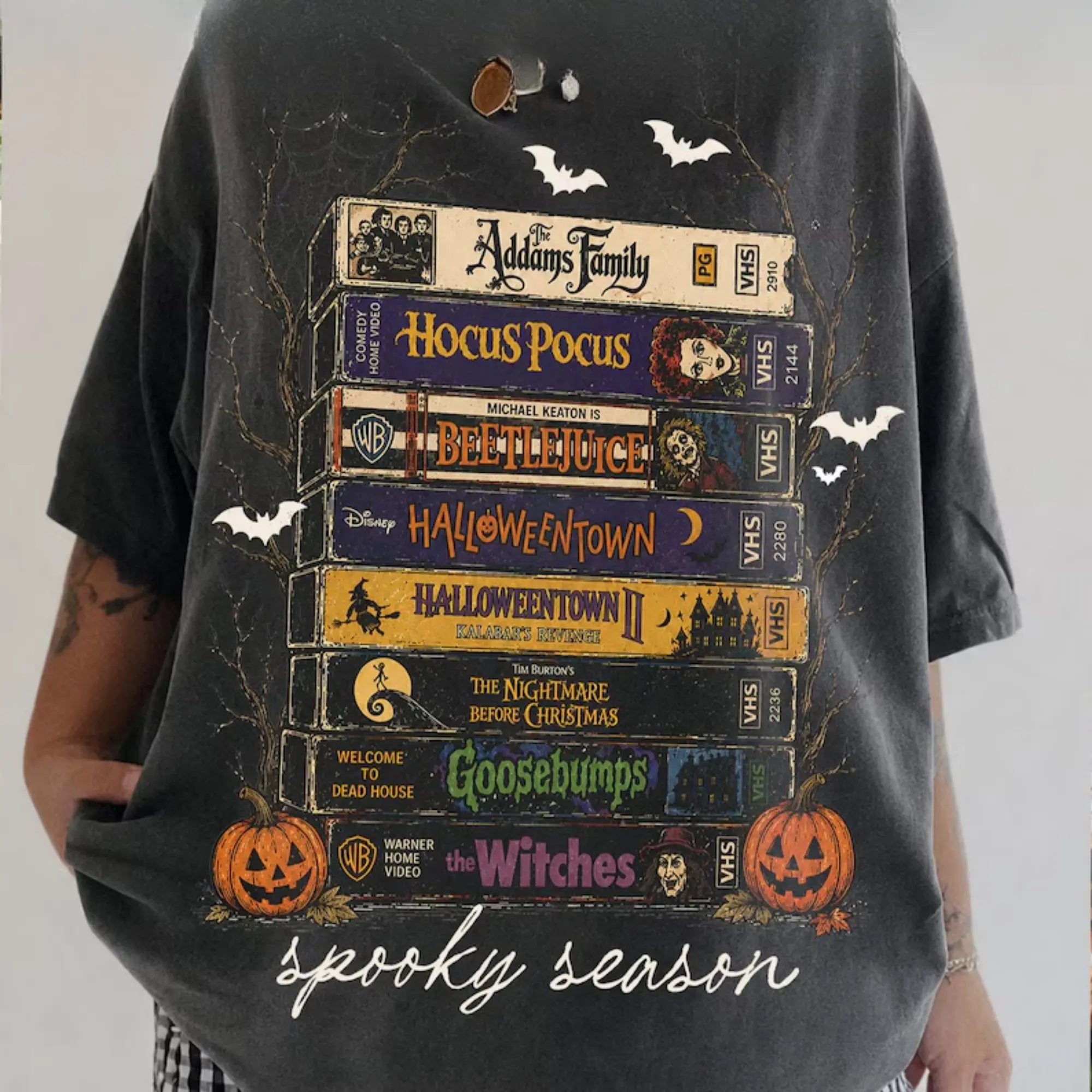 Comfort Colors Vintage Halloween Movie Shirt – Retro Spooky Season Horror Graphic Tee