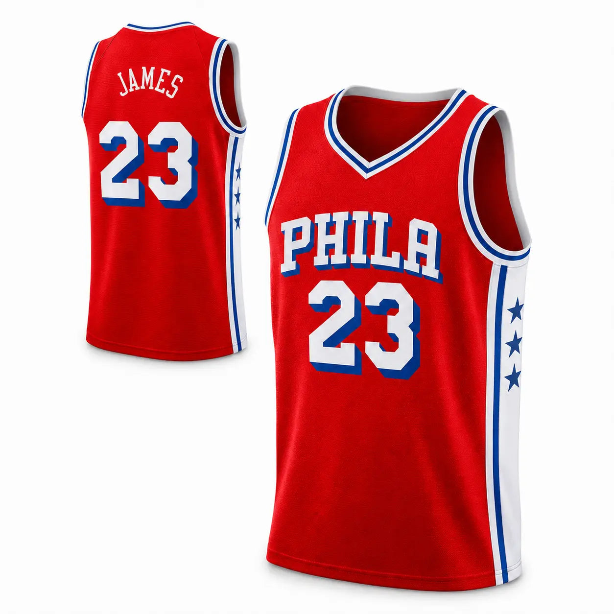 Unisex Basketball #23 James Swingman Jersey – Icon Edition Royal Team Apparel