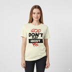 "God Don't Play About Me" T-Shirt | Plus Size Trendy Inspirational Tee