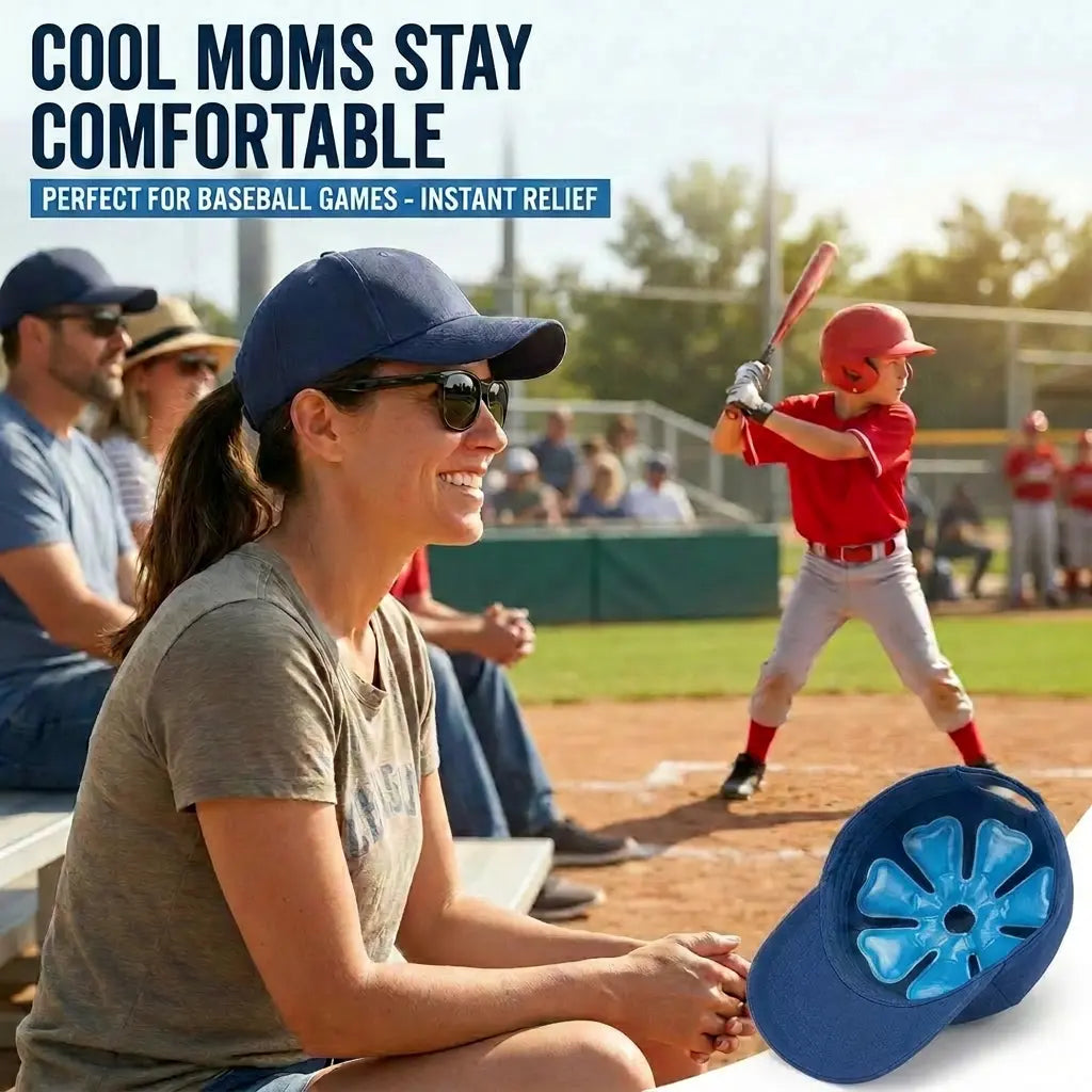 Reusable Cooling Gel Ice Packs – Cold Therapy Inserts for Hard Hats & Sun Hats