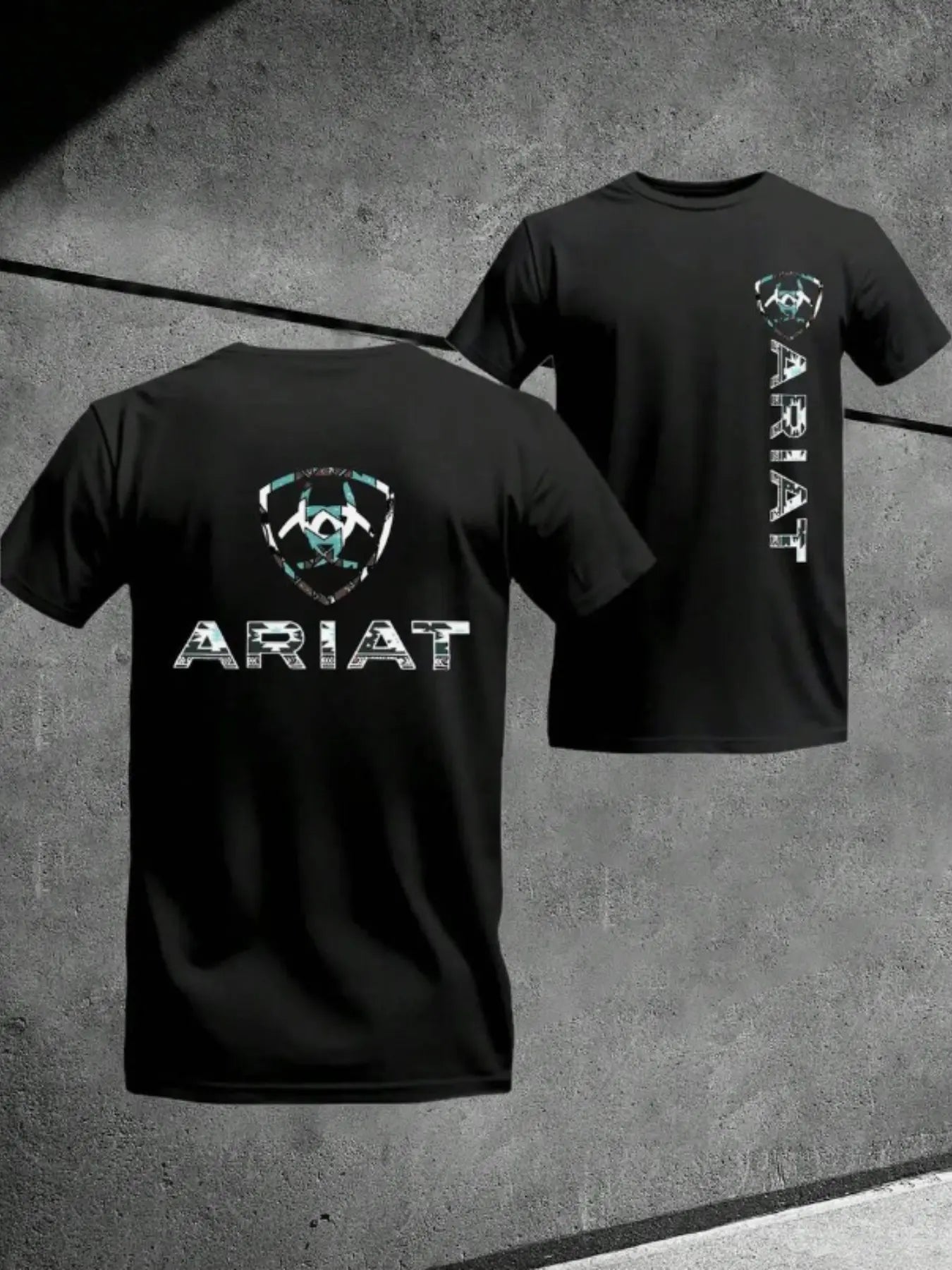 Men's Ariat Graphic Long-Sleeve Casual T-Shirt