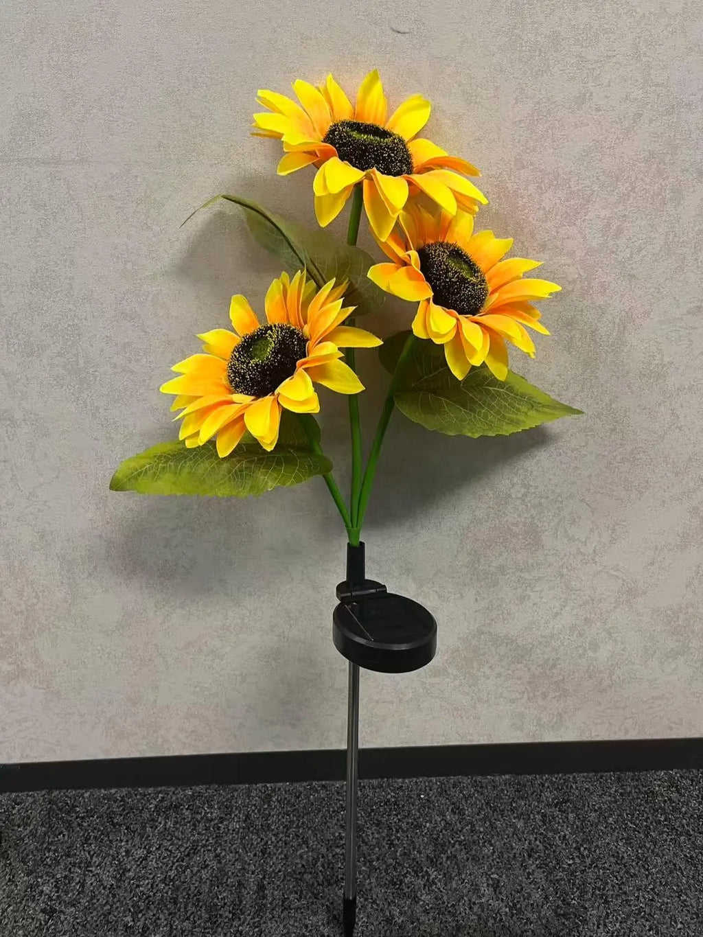 Solar Powered LED Sunflower Garden Lights (Waterproof Outdoor Decor)