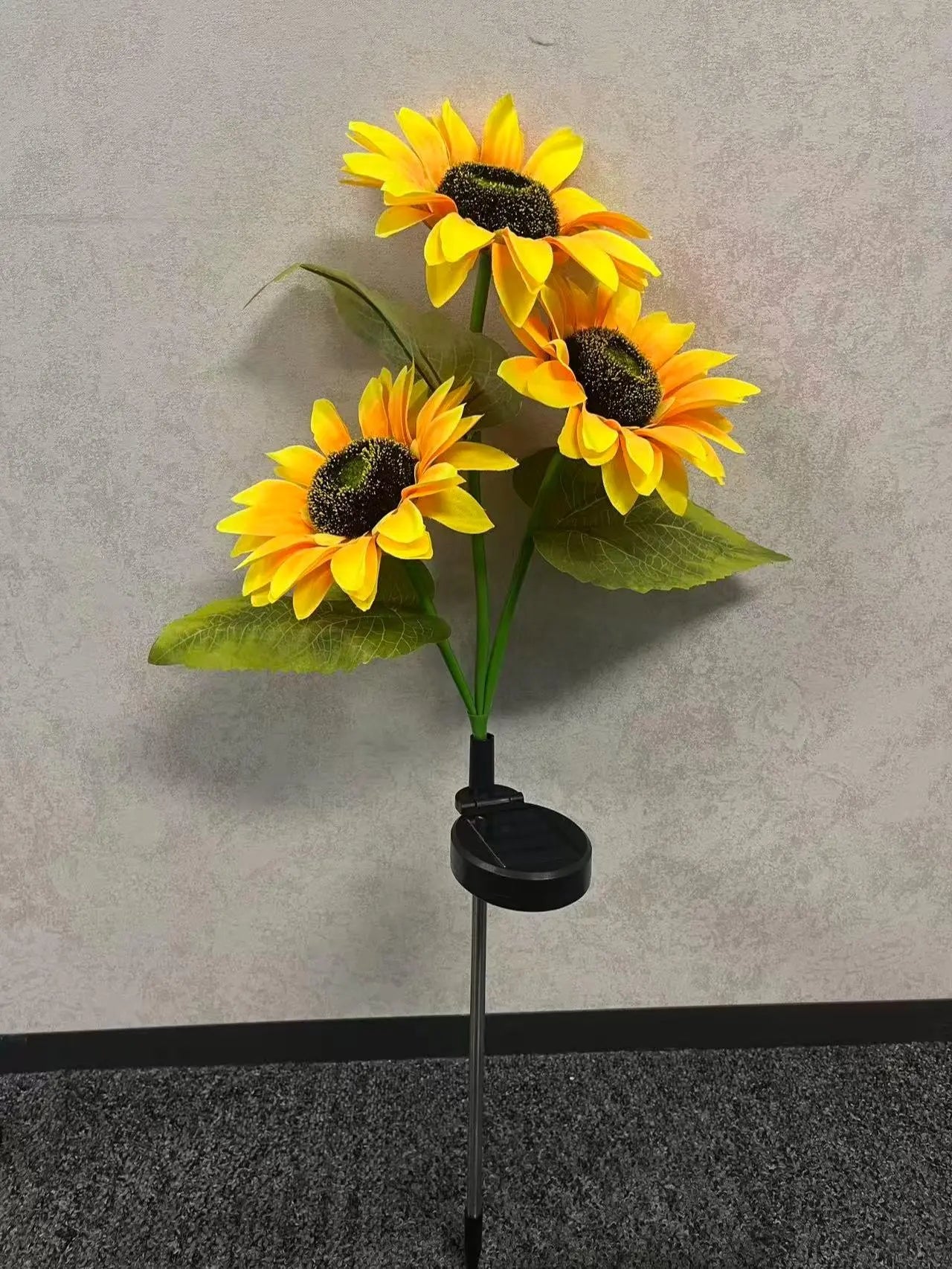Solar Powered LED Sunflower Garden Lights (Waterproof Outdoor Decor)