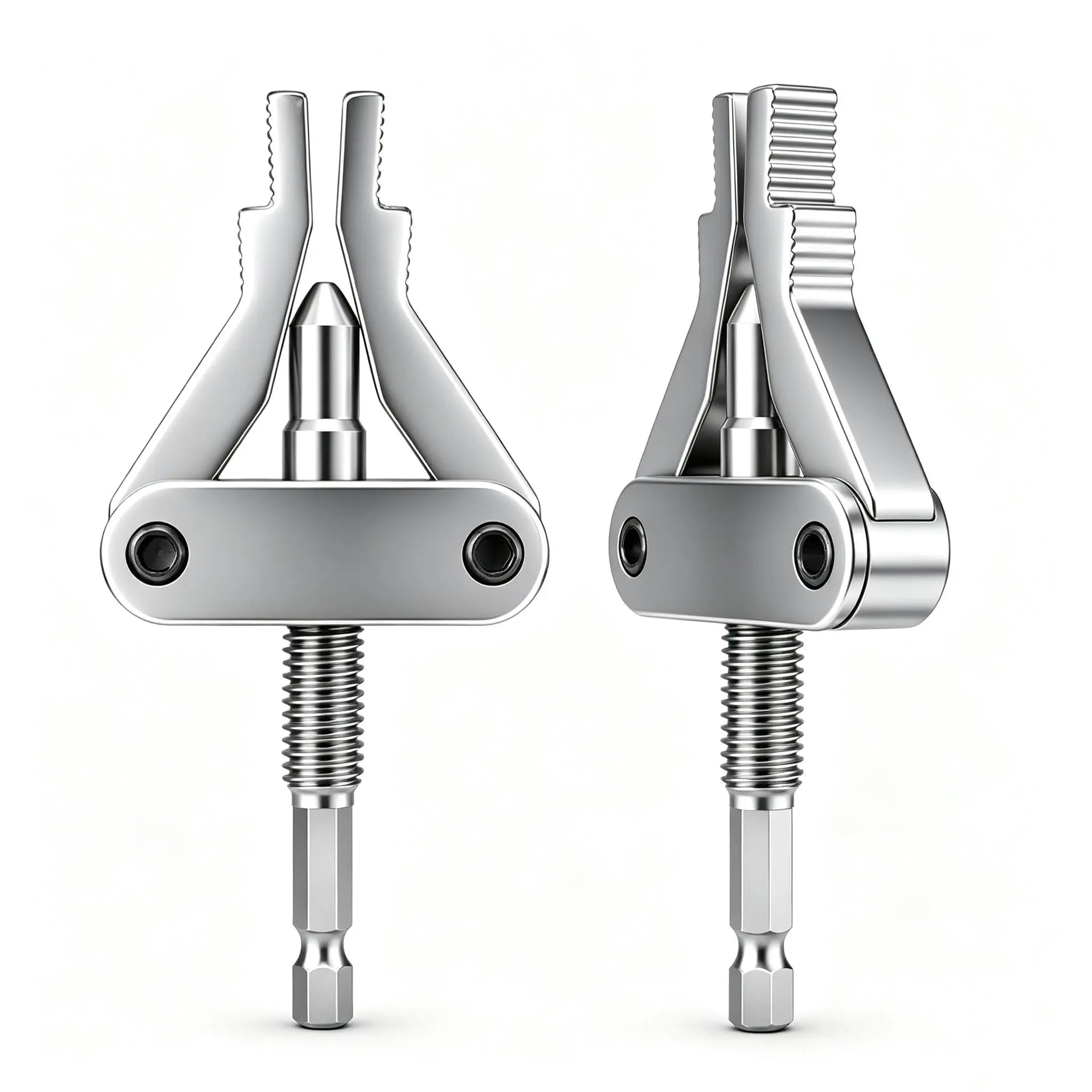 Universal Broken Pipe Thread Extractor Tool (1/2", 3/4", 1") – Drill-Powered Pipe Nipple Remover