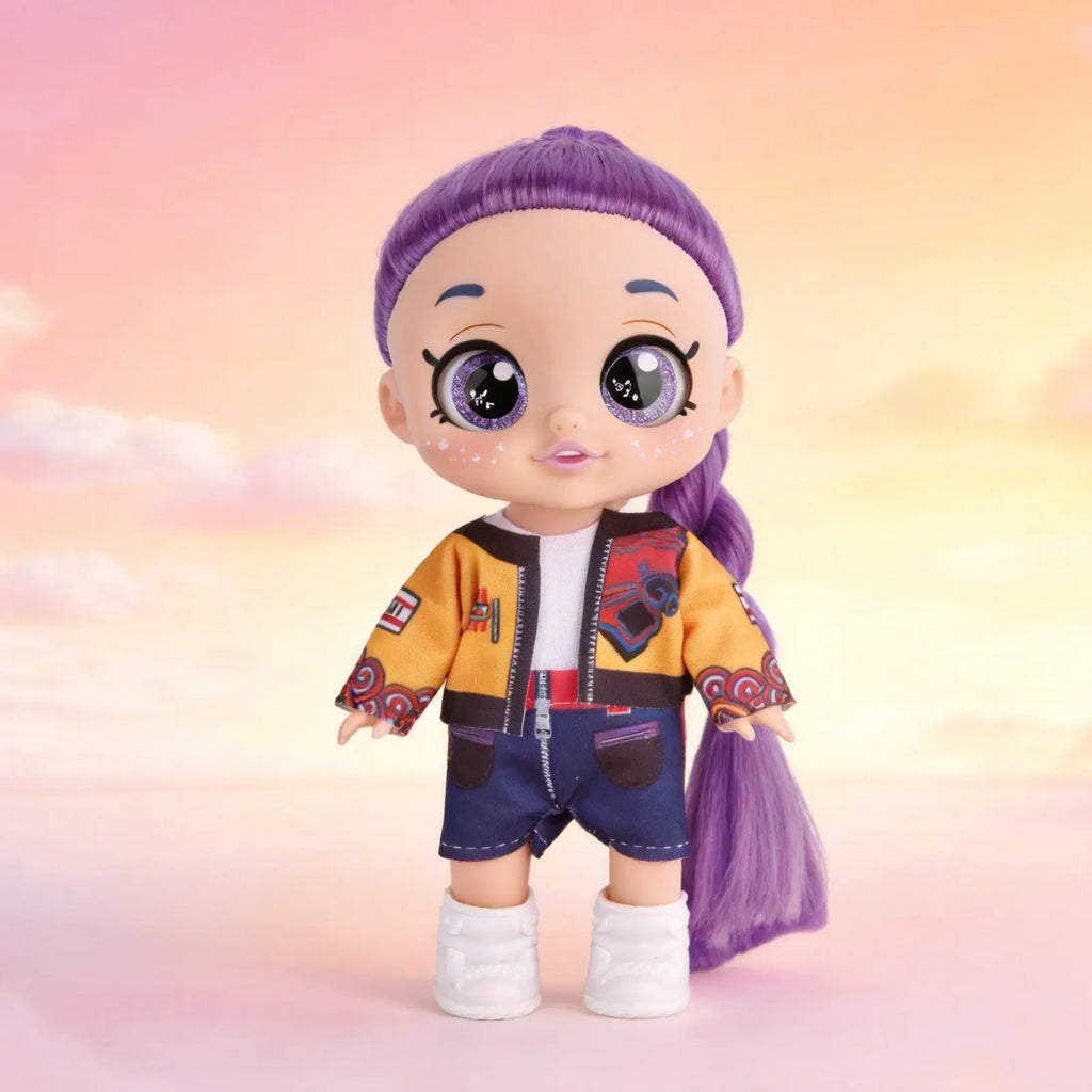 Kpop Anime Idol Action Figures - 5D Shiny Eyes Musical Jointed Doll Gift
