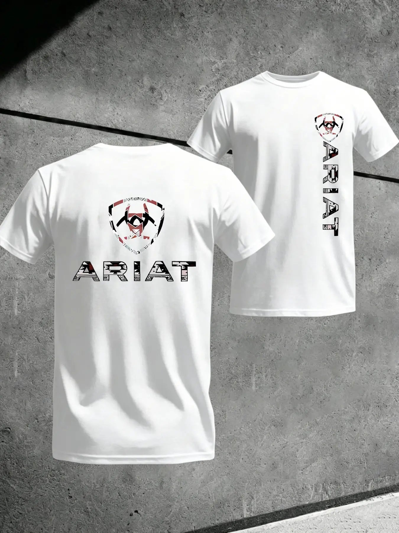 Men's Ariat Graphic Long-Sleeve Casual T-Shirt