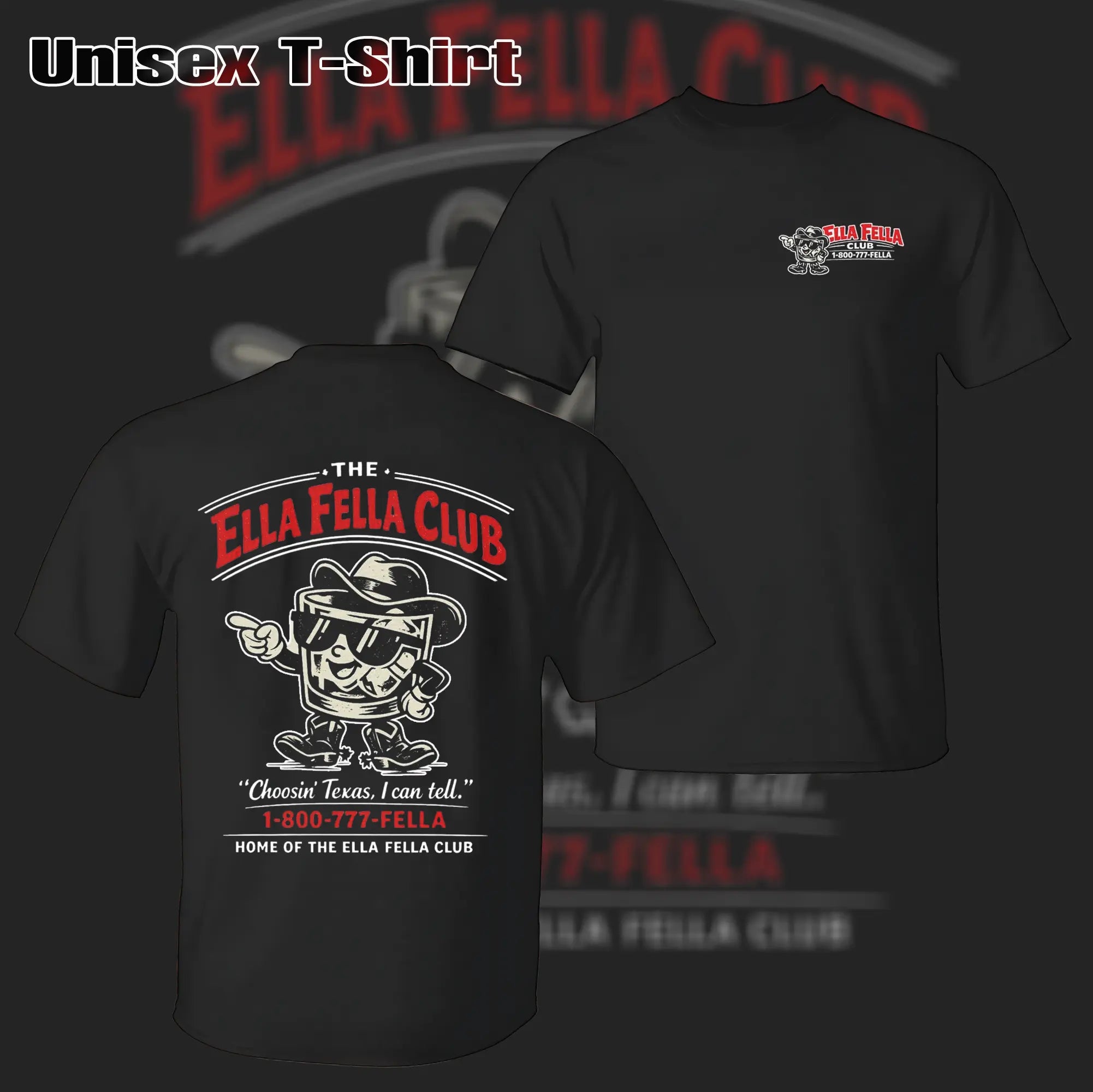 "1-800-777-FELLA" Retro Tee | 2026 New Album Country Rock Shirt